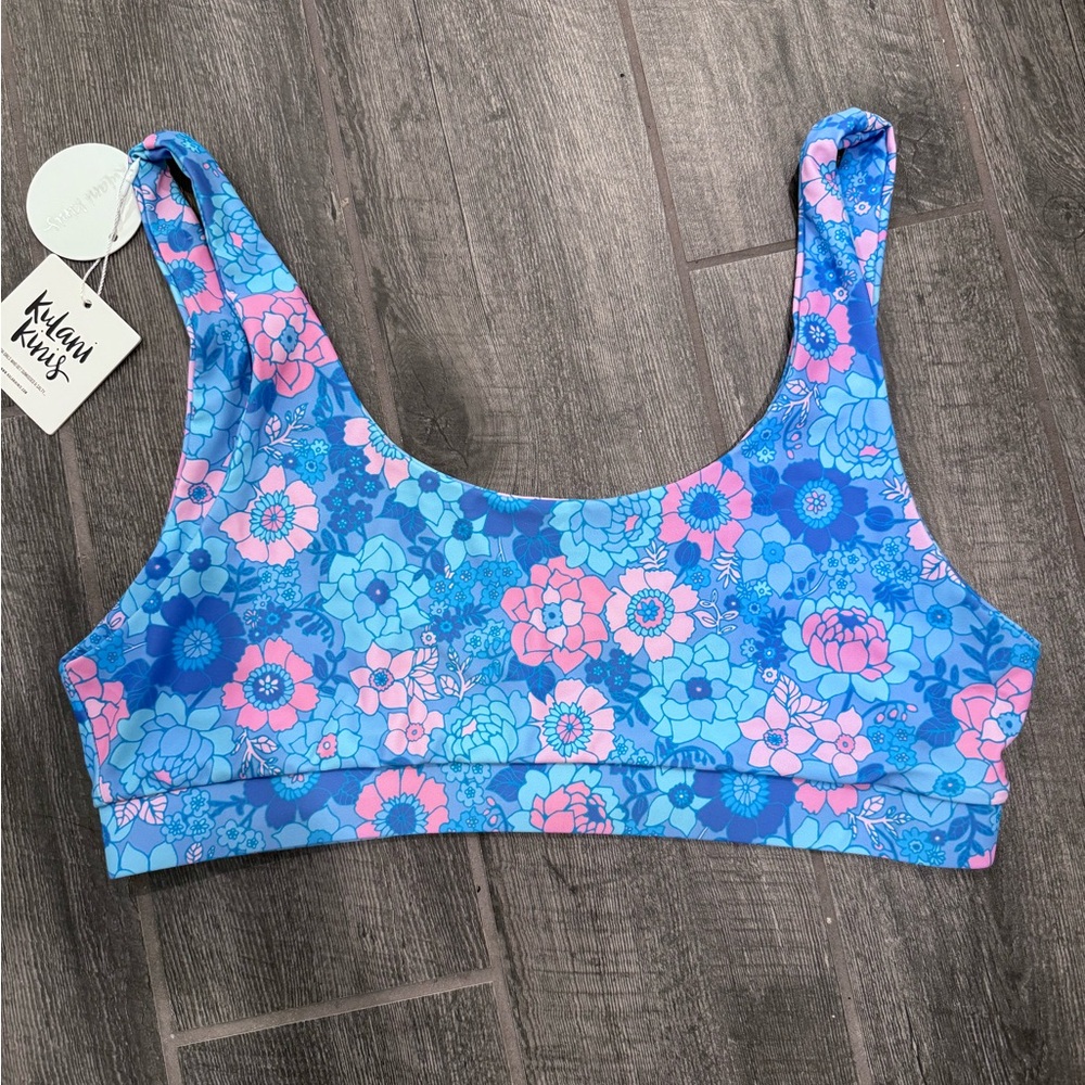 Kulani kinis halter bralette whipped wonder Size 3x Swim Bikini Top